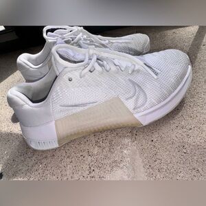 Nike White Hyperlift Athletic Shoes
